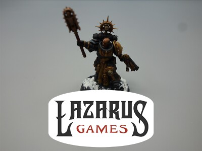 Warhammer 40K Space Marines - Primaris Chaplain (painted) 