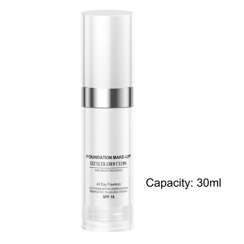 Color Changing Foundation Full Coverage SPF15 Concealer Foundation Makeup - Picture 3 of 12