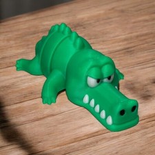 Articulated Crocodile animal figurine 6 long