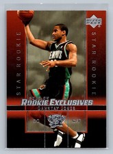 2003 Upper Deck Rookie Exclusives #16 Dahntay Jones Memphis Grizzlies Rookie RC