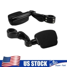 1.25" Crash Bar Wider Foot Pegs w/ Mounts For Indian Roadmaster Chief Dark Horse