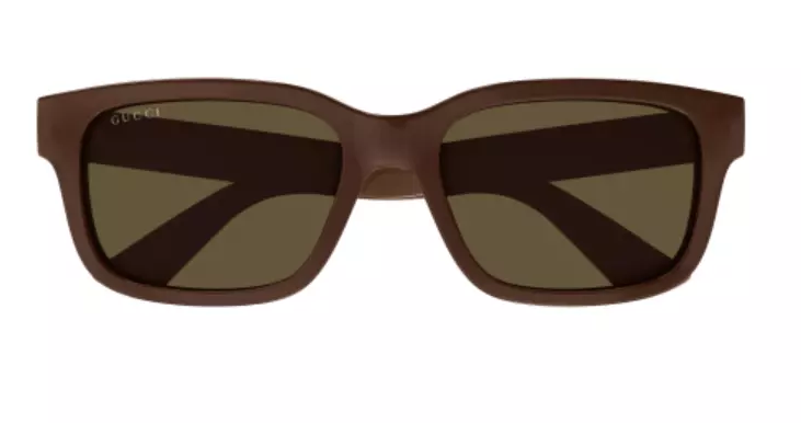 Gucci GG1583S 004 Brown/Brown Square Men display picture 1
