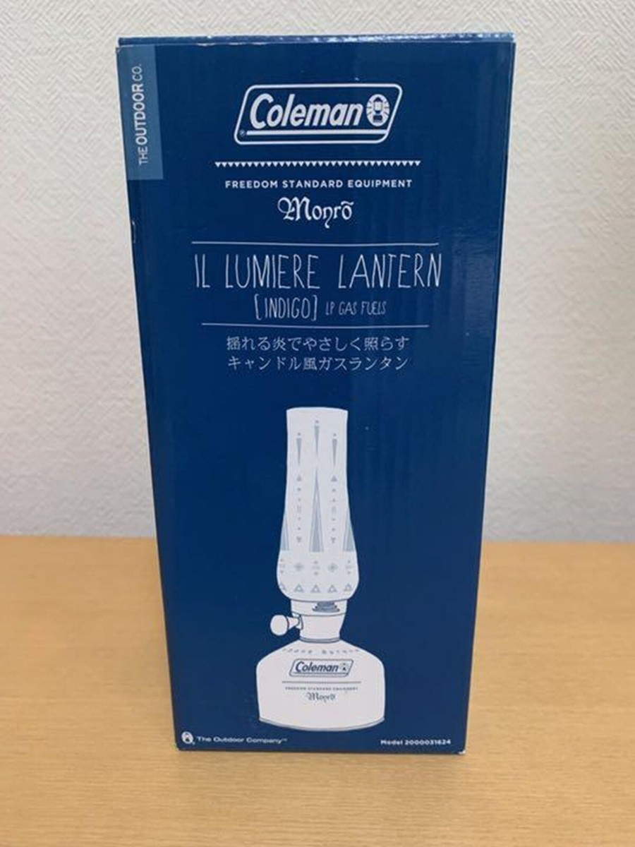 美品 Coleman ✖️monro LUMIERE LANTERN インディゴ Coleman IL Lumiere Lantern (Indigo) romantic new | eBay