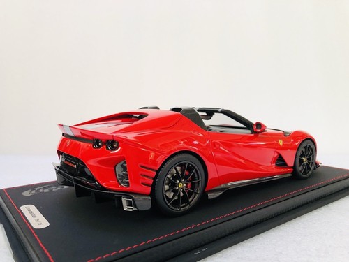 1/18 BBR Ferrari 812 Competizione Aperta Red Corsa 322/silver Stripe Limited 28 - 第 18/24 張圖片