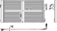 Mahle Kondensator Klimaanlage Premium Line AC 761 000P FüR Mercedes Vito Bus 109
