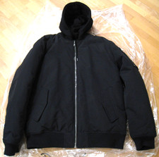 SCHOTT NYC - Blouson, Bomber m. abnehmbarer Kapuze, XXL, schwarz - wie NEU !!!