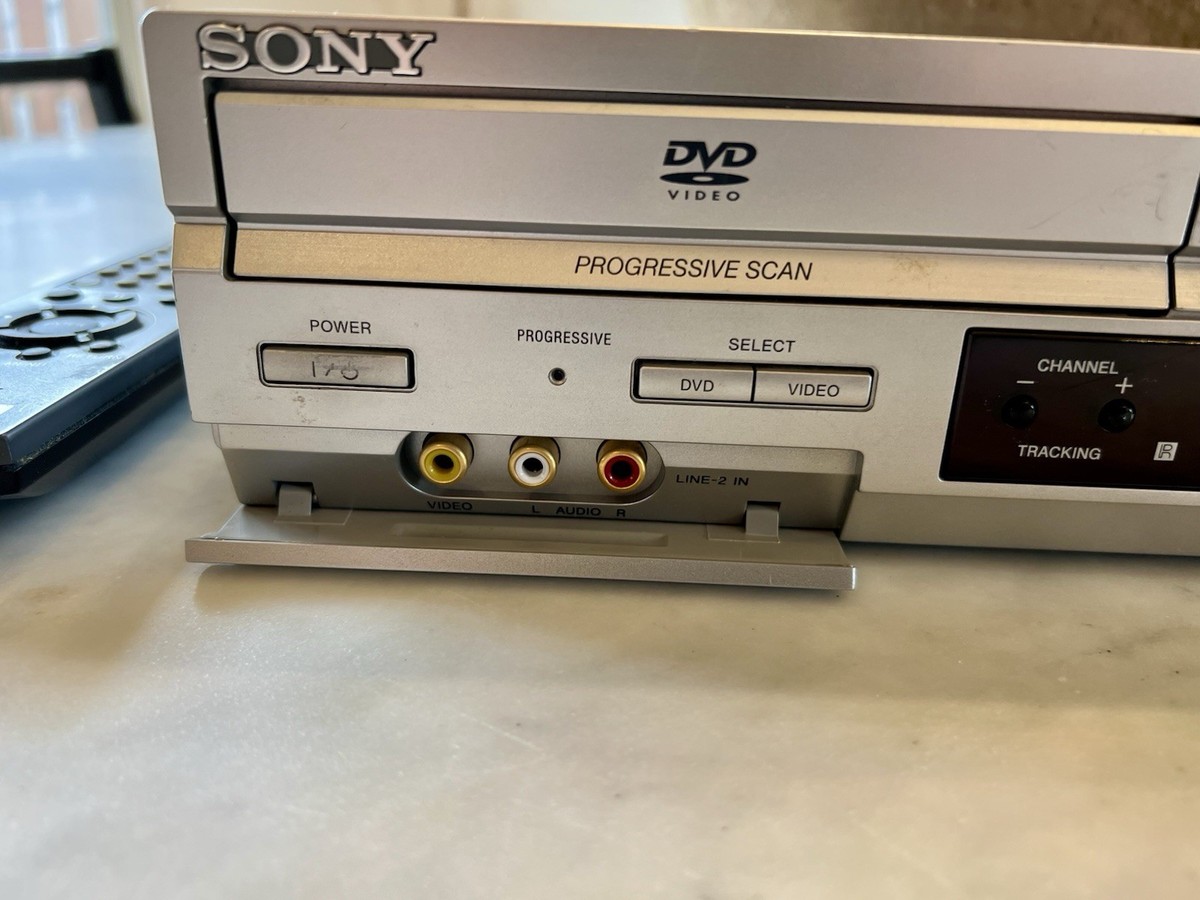Sony SLV-D350P DVD VCR Combo Hi-Fi Stereo w/ Remote – VCR Works