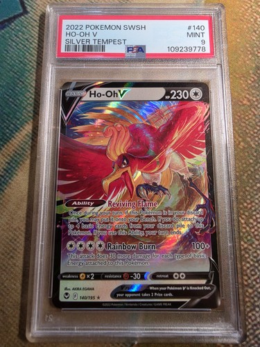 Ho-Oh V graded PSA 9 for sale on eBay
