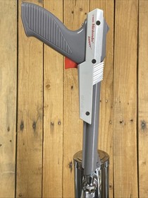 NINTENDO Beer Tap Handle  Zapper Gun Pistol NES Arcade Barcade Video Games Gray