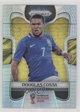 2018 Panini Prizm World Cup Hyper Prizm Douglas Costa #33 7m3