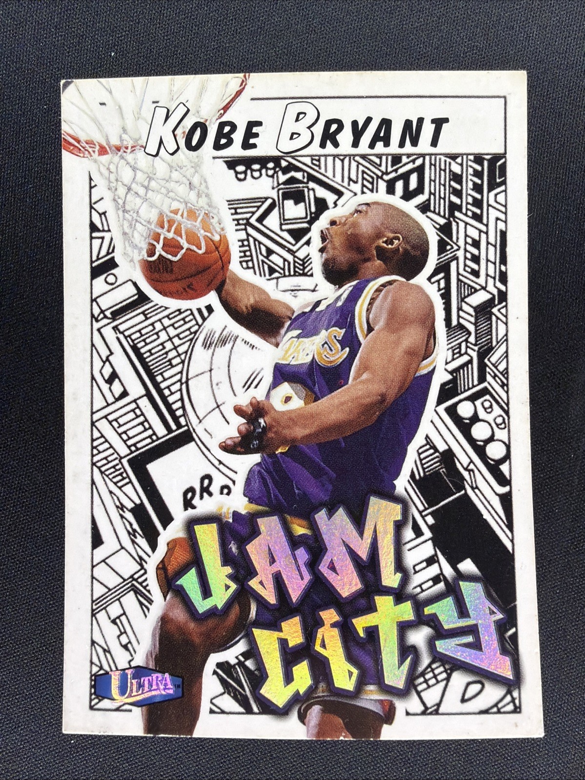 1997-98 Fleer Ultra Jam City #JC18 Kobe Bryant - Los Angeles Lakers (HOF)