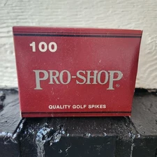 Vintage Pro Shop Hardened Steel Golf Spikes MEC 363 Large Plastic Threads NOS