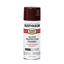 Rust-Oleum 267112 Stops Rust Spray Paint, 12-Ounce, Kona Brown