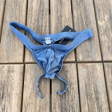 N2N Bodywear Uomo Blu Colore Mare Maverick Costume da Bagno Tanga Taglia M
