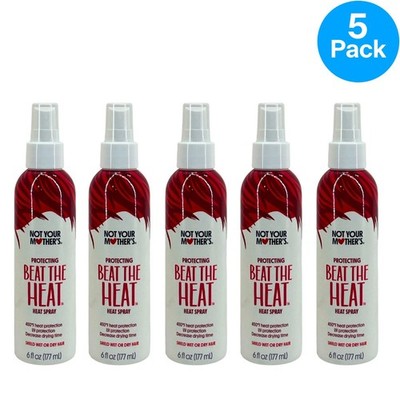 Not Your Mother s Beat The Heat Heat Protectant Spray 6oz 5-Pack