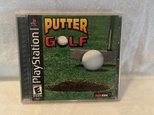 Putter Golf Sony PlayStation 1 Good Used Condition Video Game