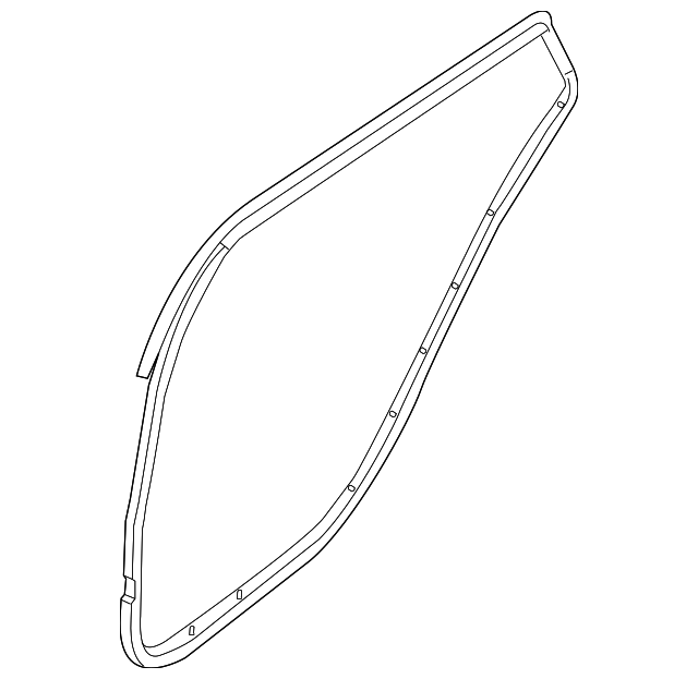 Burlete de puerta para Nissan Sentra 2013-2019 (N/P 82831-4AF2A)