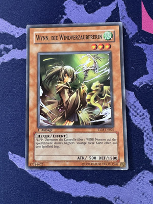 YU-GI-OH! - Wynn, die Windverzauberin - TLM-DE029 - 1.Auflage