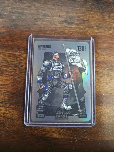 2026 Battle Arena Silver Steel Battlefoil SP SBF-72 Maverick Cooper Flagg RC