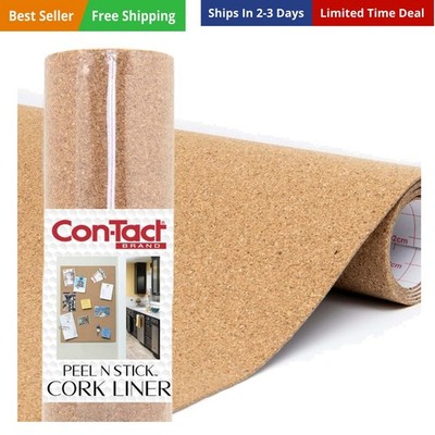 Brand Adhesive Roll, Cork, 18'' x 4'