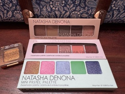 Natasha Denona Mini Eyeshadow Palettes - Mini Glam, Biba, Pastel & Golden Palette