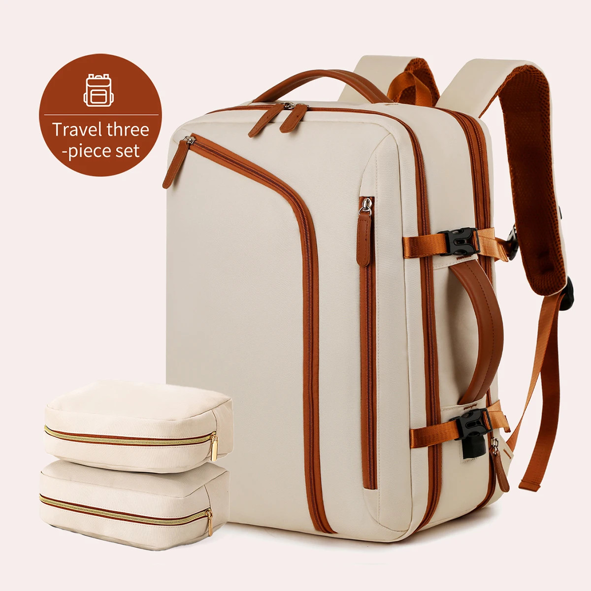 Business Laptop Backpack Large Capacity Travel School Bag Unisex Computer Pack image 10