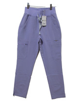 NWT Sz XXS Petite Figs Womens High-Waisted Yola Scrub Pants Lilac Purple Yoga WB