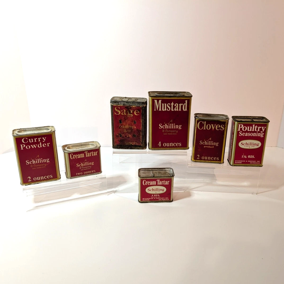 Schilling Spice In Collectible Advertising Tins for sale | eBay