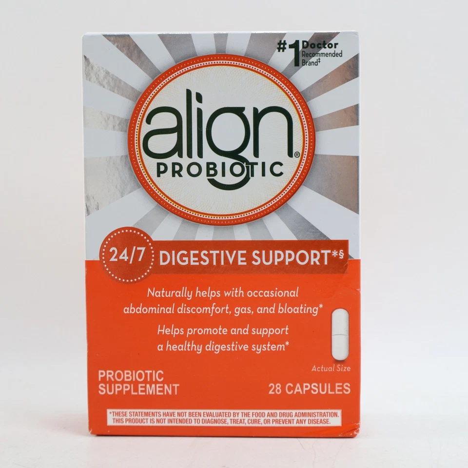 Align Probióticos, Suplemento para la Salud Digestiva Diaria, 28 Cápsulas EXP 09/2026 Foto 2 de 4