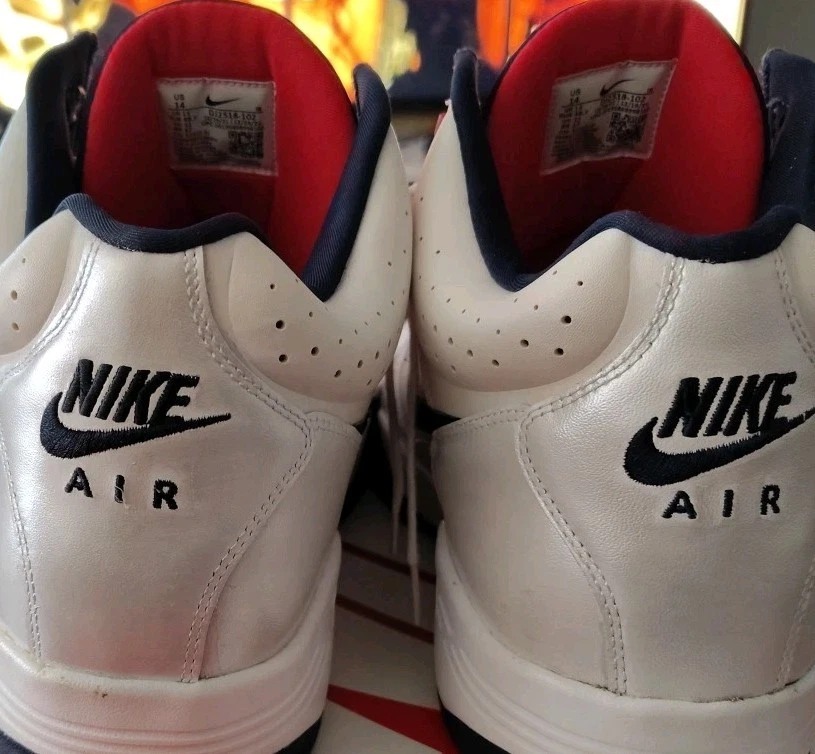 Talla 14 - Nike Air Flight Lite Mid Olympic Personalizado a Original 1992 Foto 3 de 4