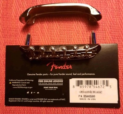 Fender - 60 s - Vintage Jazzmaster Bridge mit Cover