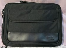 Targus Black Padded Laptop Briefcase Messenger Bag