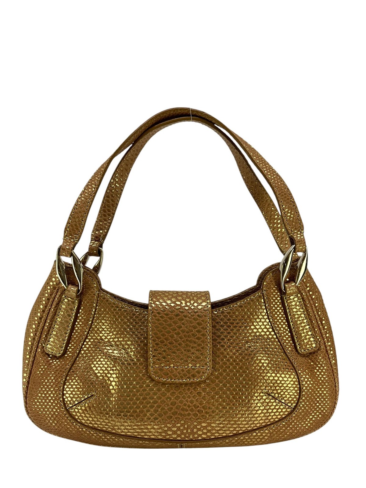TOD'S Embossed Python Mini Handbag - image 5