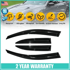 For Infiniti G35/G37 2007-2015 JDM MUG STYLE 3D WAVY WINDOW VISOR RAIN GUARD