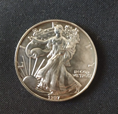 1987 American Silver Eagle Dollar Uncirculated US Mint Bullion Coin