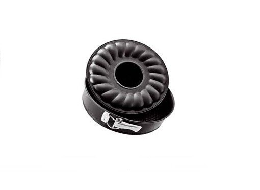 Stampo Forma Tortiera Dolci con cerniera e 2 fondi 20 cm