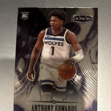 Panini Chronicles 2020-21 Honors Rookie Anthony Edwards #588 Timberwolves