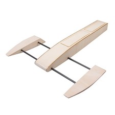 RC Speed Boat Sponson in Legno Outrigger Gamberetti Speed Boat Model Kit Radio6596