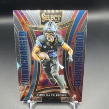 2024 Panini Select - Turbocharged Amon-Ra St. Brown #25