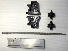 Kyosho Vintage Optima Parts LOT -- Chain Drive, Cover, Diffs 4wd RC VTG RARE