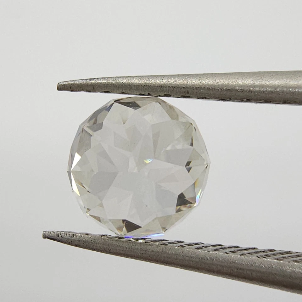 GIA Certified Natural Round Rose Cut Diamond 1.04 Ct K VVS2 For Jewelry Ring - Image 3 of 4