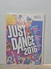 Just Dance 2016 (Nintendo Wii, 2015) NO MANUAL