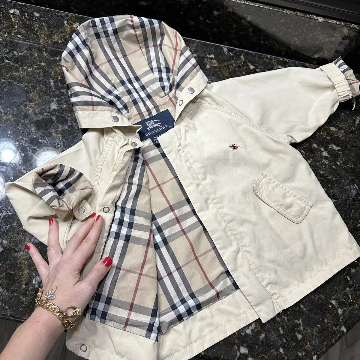 burberry 12 month boy coat