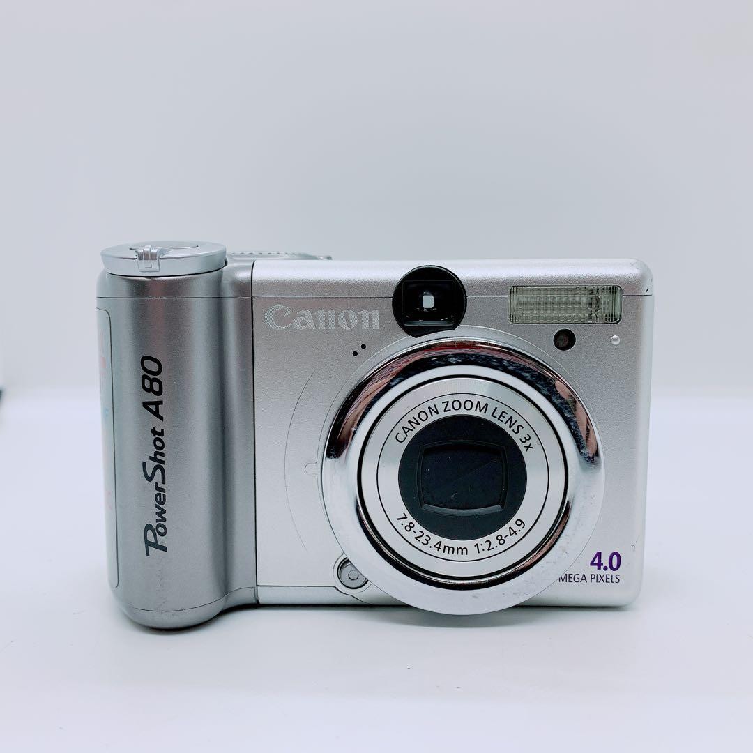 Canon キャノン　デジカメ　カメラ　A80 シルバー　MK225 Canon Digital Camera A80 Silver MK225 From Japan . | eBay