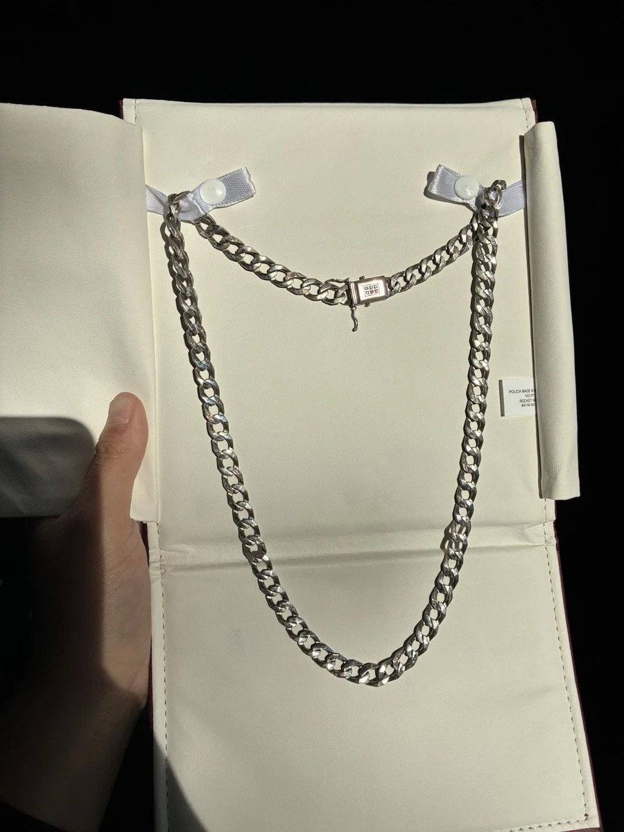 NKlaus koning ketting 3,1mm zilver ketting 925 sterling zilveren