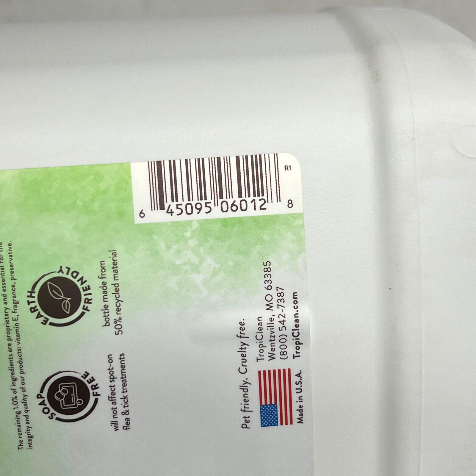 TROPICLEAN Gentle Coconut Hypoallergenic Ph Balance Puppy & Kitten Shampoo 1 Gal