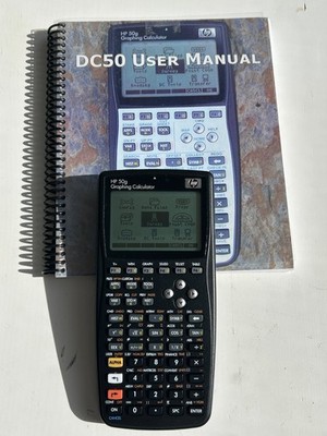 Precision DC50 Survey Data Collection Hewlett Packard HP 50G Calculator RARE