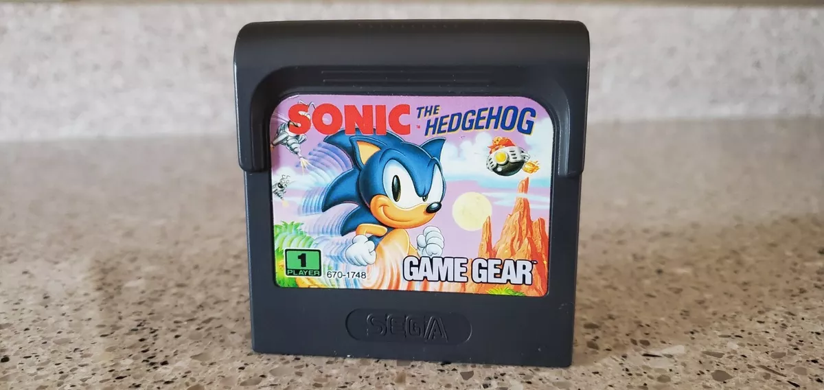 Game Gear Sonic the Hedgehog. Complete 