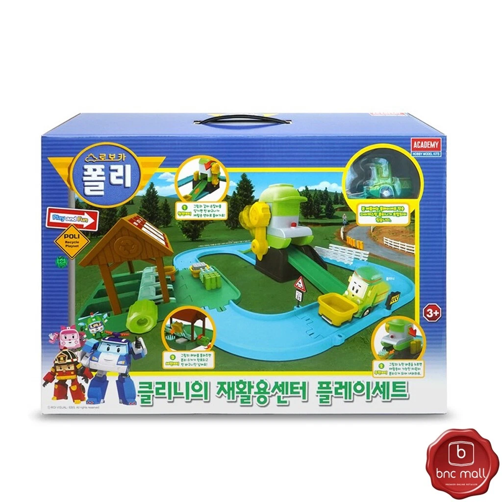 Robocar poli recycle playset sales