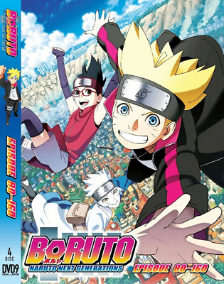 DVD Boruto Naruto Next Generations Episode 1-79 English Version